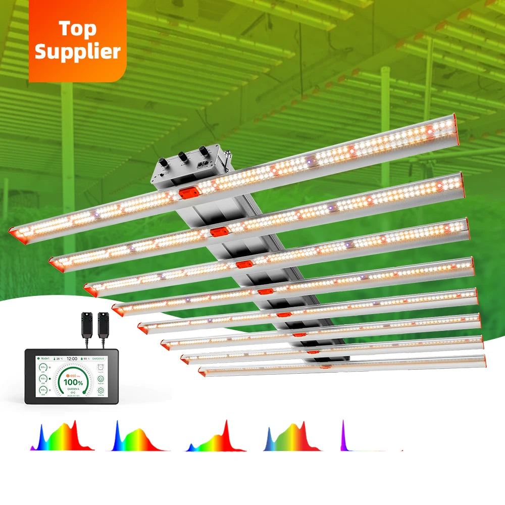 Greenhouses Mover Track Rail Light Tube Type Led Grow Lgight Manufacturer in China