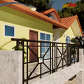 Premium iron balcony railings with artistic details elevate your outdoor space with stylish safe and weather-resistant design