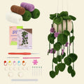 Hot Sale Beginner Crochet Kit Plant Doll Making with Premium Cotton Yarn for Easy Handmade Crochet Craft Project