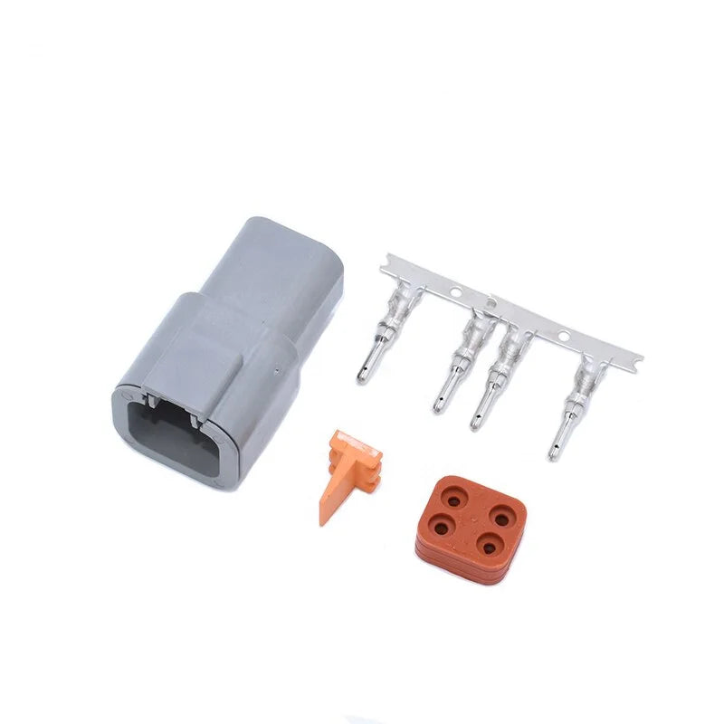 HNARL 4 Pin DTP06-4S DTP04-4P Female and Male Waterproof Connectors DTP Connector Hunan Origin 1 Year Warranty