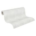 Made in Germany - Coatable Wallpaper rolls Geometric Paintable White Non Woven Vinyl Wallpaper for painting - 2500 x 106 m