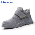 LAnoudun Welder Series Safety Boots for Men Anti-smash and Anti-puncture Safety Fashion Safety Shoes for Winter MegaBDM