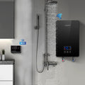 Intelligent WiFi Smart Tankless Instant Electric Water Heater Stainless Steel Heating Element Energy-Saving Plastic English