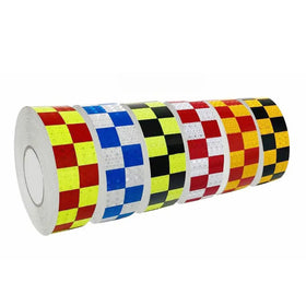 New Design Wholesale Price Waterproof License Plate Grade Reflective Vehicle Tape (PET/PVC Material) Customizable Length OEM