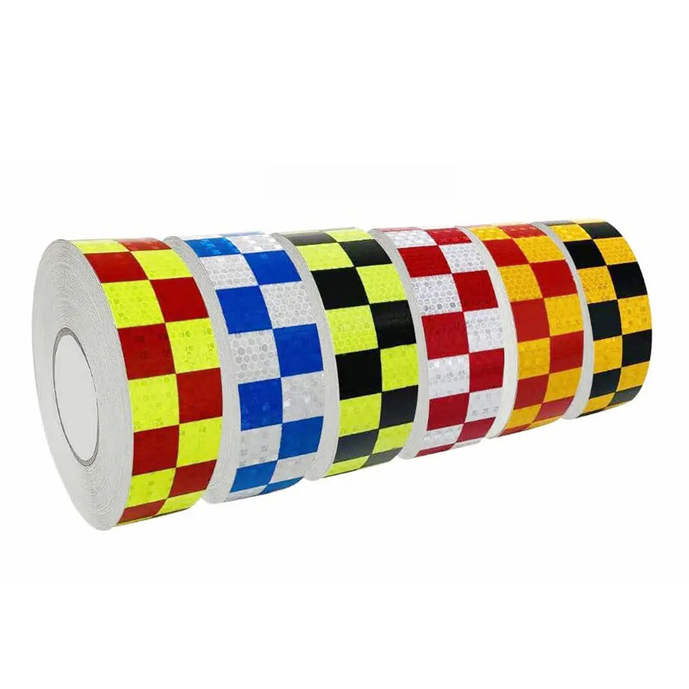 New Design Wholesale Price Waterproof License Plate Grade Reflective Vehicle Tape (PET/PVC Material) Customizable Length OEM MegaBDM