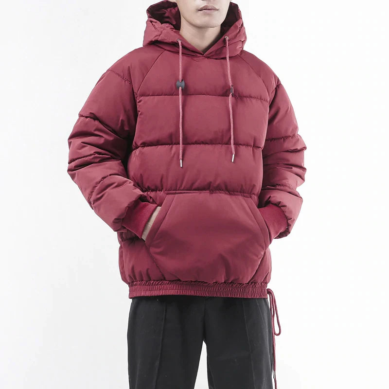OEM Wholesale Custom Men's Casual Winter Down Puffer Jacket Plus Size Waterproof Coats