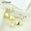 Fashion Light Luxury Stud Earrings 14k Gold Filled Elegant Design Exclusive Ladies Jewelry Earrings for Daily Wear