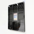 Custom 3/6/9/12 Slots Wall Mountable PSA Card Display Flexible Waterproof EVA Carbon Fiber Foam UV Filtering Acrylic Cover