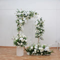Wedding Backdrop Road Lead Floral Artificial Moon Gate Decor Rose Flowers Runner Ball Row Centerpiece Arch Flower for Wedding