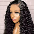 For Black Women Wholesale Short Bob Wigs Human Hair 13x4 Lace Front Water Wave Kinky Curly Deep Wave Short Human Hair Wigs