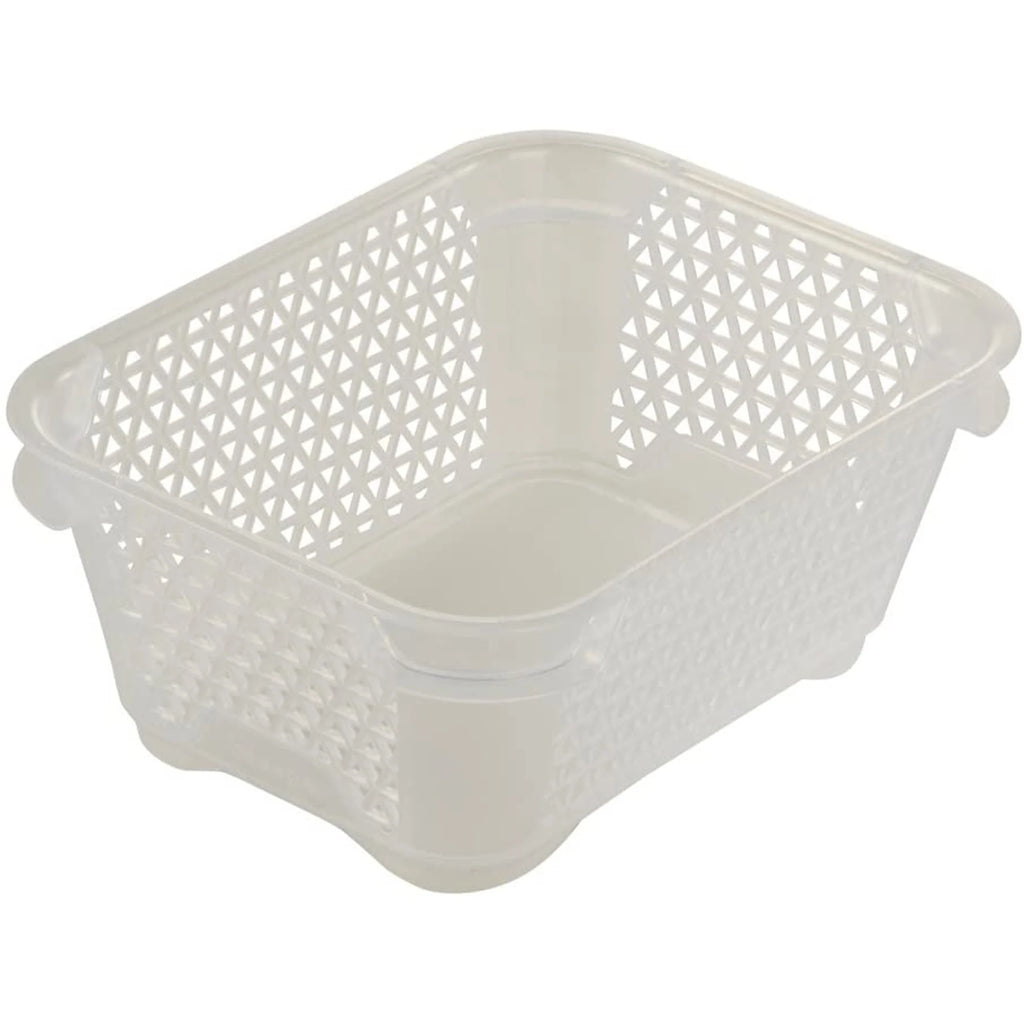 Mini Basket DIN A7 16 x 12 x 7 cm Mirko Transparent