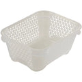 Mini Basket DIN A7 16 x 12 x 7 cm Mirko Transparent