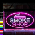 Smock Shop Open Logo Letter Neon Lights LED Acrylic Silicone IP67 Customizable Advertising Board DC 12V Dimmable 3-Year Warranty
