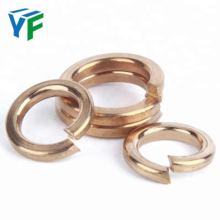 YUFU Manufacture M14 Brass Crush O Ring Gasket 1.5mm Thickness Plain Finish GB Standard