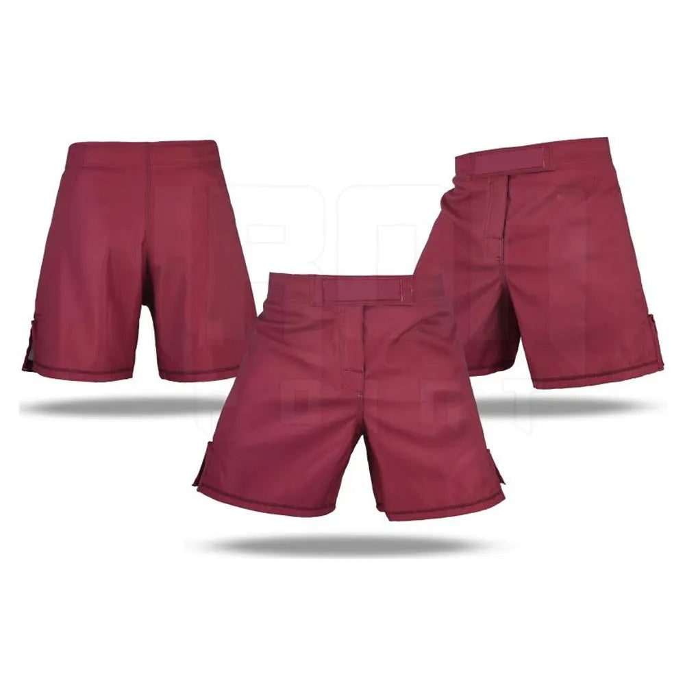 Wholesale Men's MMA Shorts with Custom Logo Lightweight Solid Pattern Casual Style Elastic Waist Mid-Waist Closure Latest Design