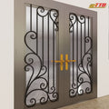 Hand-Forged Wrought Iron Gate Doors Unique Entrance Designs with Unmatched Strength and Timeless Beauty