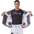 Unisex Jiu-Jitsu Gi and Judo Uniforms 100% Cotton Sportswear with OEM Washed Technics