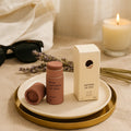 OEM Eco-Friendly Lip Balm Lipstick Push up Kraft Cardboard Deodorant Cylinder Cosmetics Skincare Tube with Paper Box Packaging