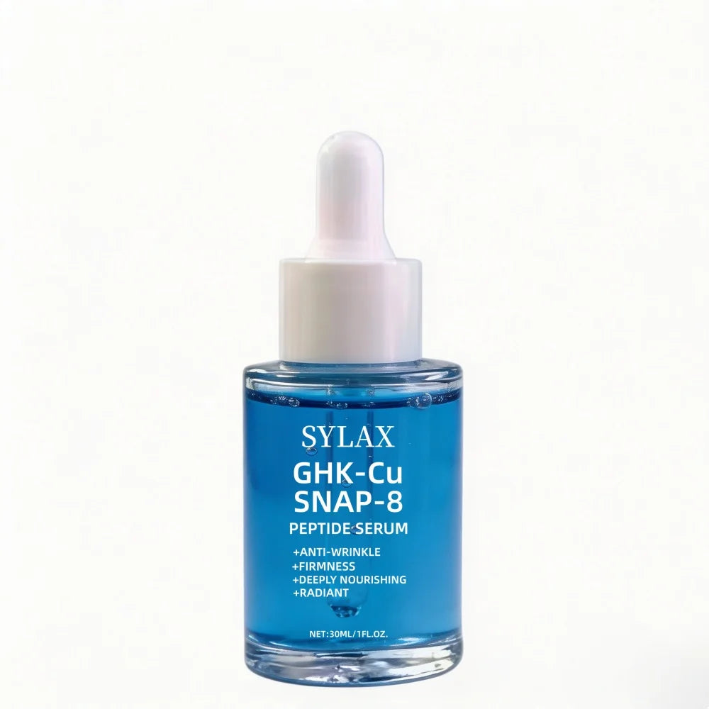 GHK-Cu Copper Peptide Serum with SNAP-8 & Hyaluronic Acid Anti-Aging Firming Hydrating
