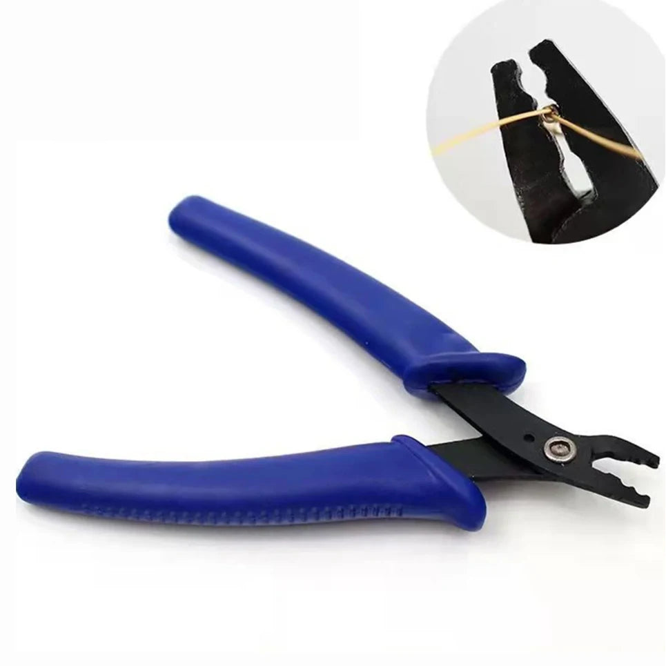Bead Crimping Pliers Beading Crimper Tools Perfect For Small Beads Ergonomic Handle Grips Small Plier Ideal For Jewelry