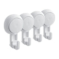 Shower Suction Cup Hooks Reusable Heavy Duty Vacuum Suction Hook for Bathroom Wall Removable Kitchen Towel Holder Modern Round /