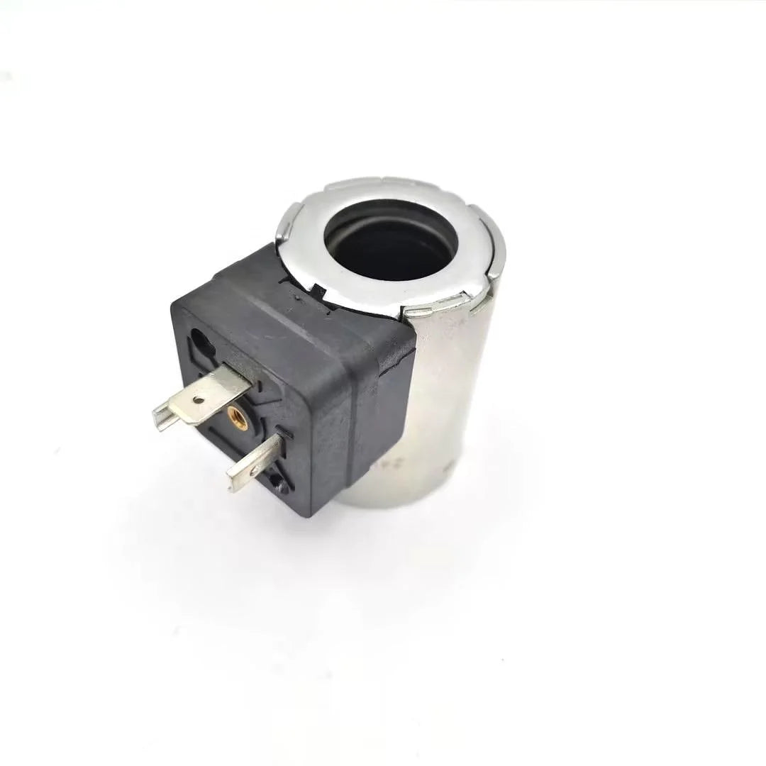 24V Hydraulic Solenoid Valve Coil Customizable OEM Control Structure Inner Diameter 19mm Height 50mm for Oil Media