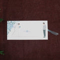 Classy Pull-Out Style Wedding Invitation Card With Customizable Text Romantic Couple Design