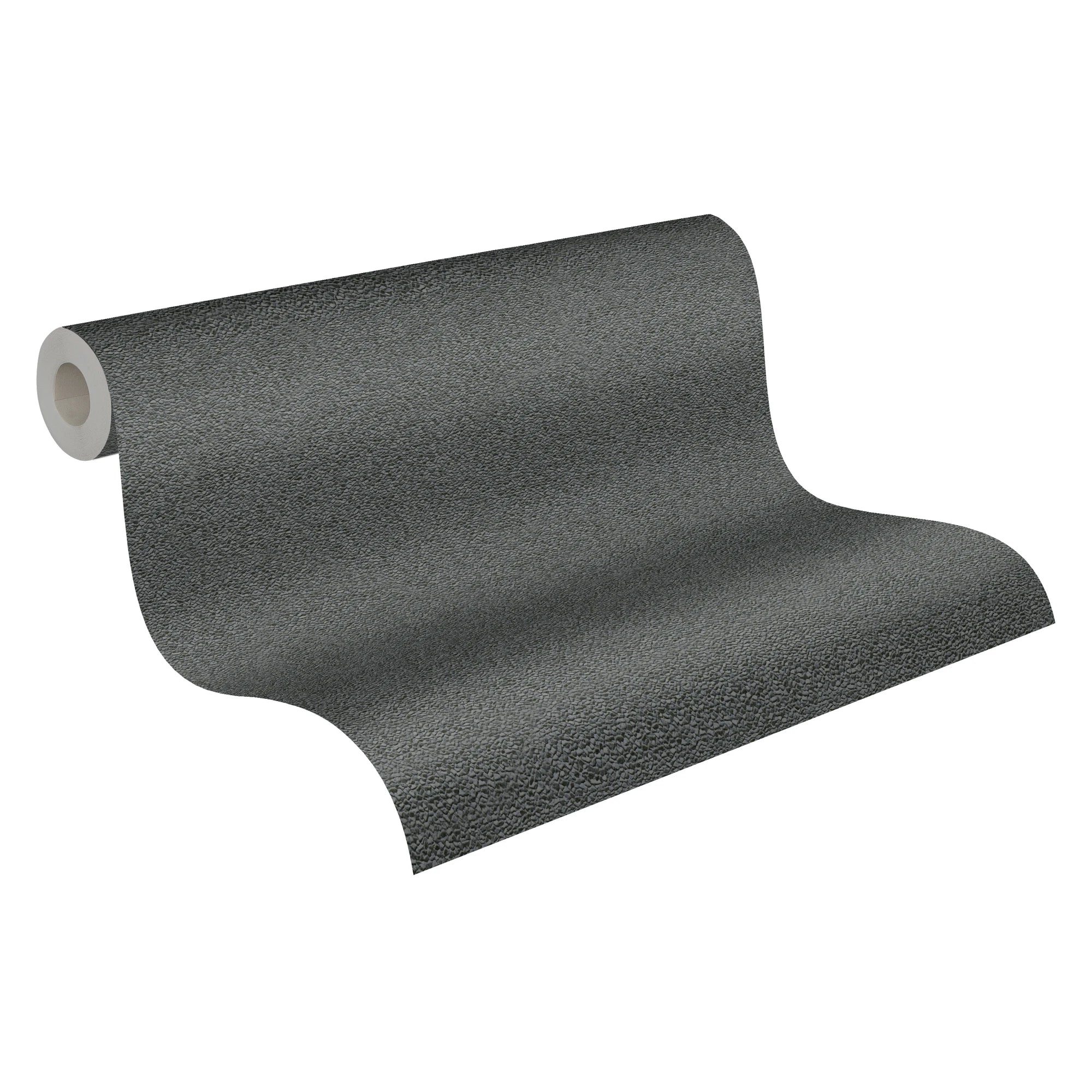 Made in Germany-Luxury Non Woven Vinyl Wallpaper Rolls Stripes & Plaid Grey Mould-Proof for Bathroom & Household Use 1005x070m