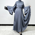 Vintage Abaya Women Muslim Long Robes Evening Kaftan Islamic Cocktail Dubai Gown