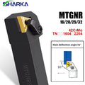 SHARKA lathe Tool bar MTGNR MTGNL MTGNR2020 MTGNR2525 Turning Tool Holder For  TNMG160404