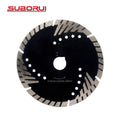 SUBORUI 5 Inch 125mm  V-shape Diamond Saw Blade Wheel for General Purpose Granite Concrete Stone