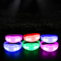 LED Pulsera Light up Wristbands RGB Flashing Wrist Bands Remote Control Bracelet Coldplay Party LED Bracelet Control