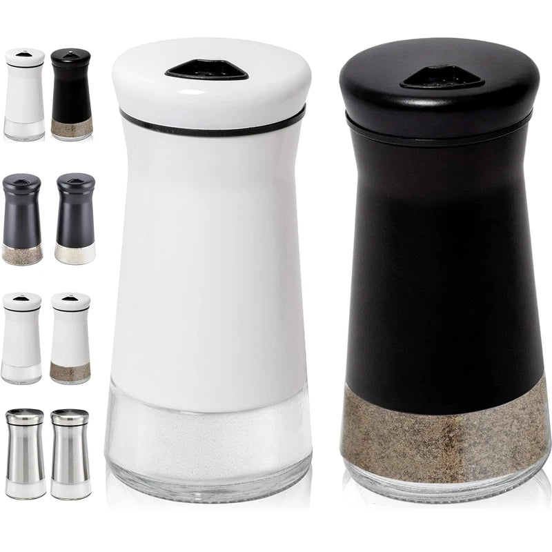 Original Seasoning Shaker Spice Bottle Factory Wholesale Custom BBQ Traveling Kitchen Outdoor Picnic Salt and Pepper Shaker Set