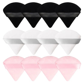 Wholesale Triangle Makeup Puff Ultra Soft Powder Puff Makeup Sponge Loose Mineral Powder Wet Dry Triangle Powder Puff
