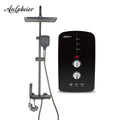 Smart Instant Electric Portable Bath Pressure Pump Water Heater 220V 5.5kW Stainless Steel Mini Shower Wall-Mounted IPx4
