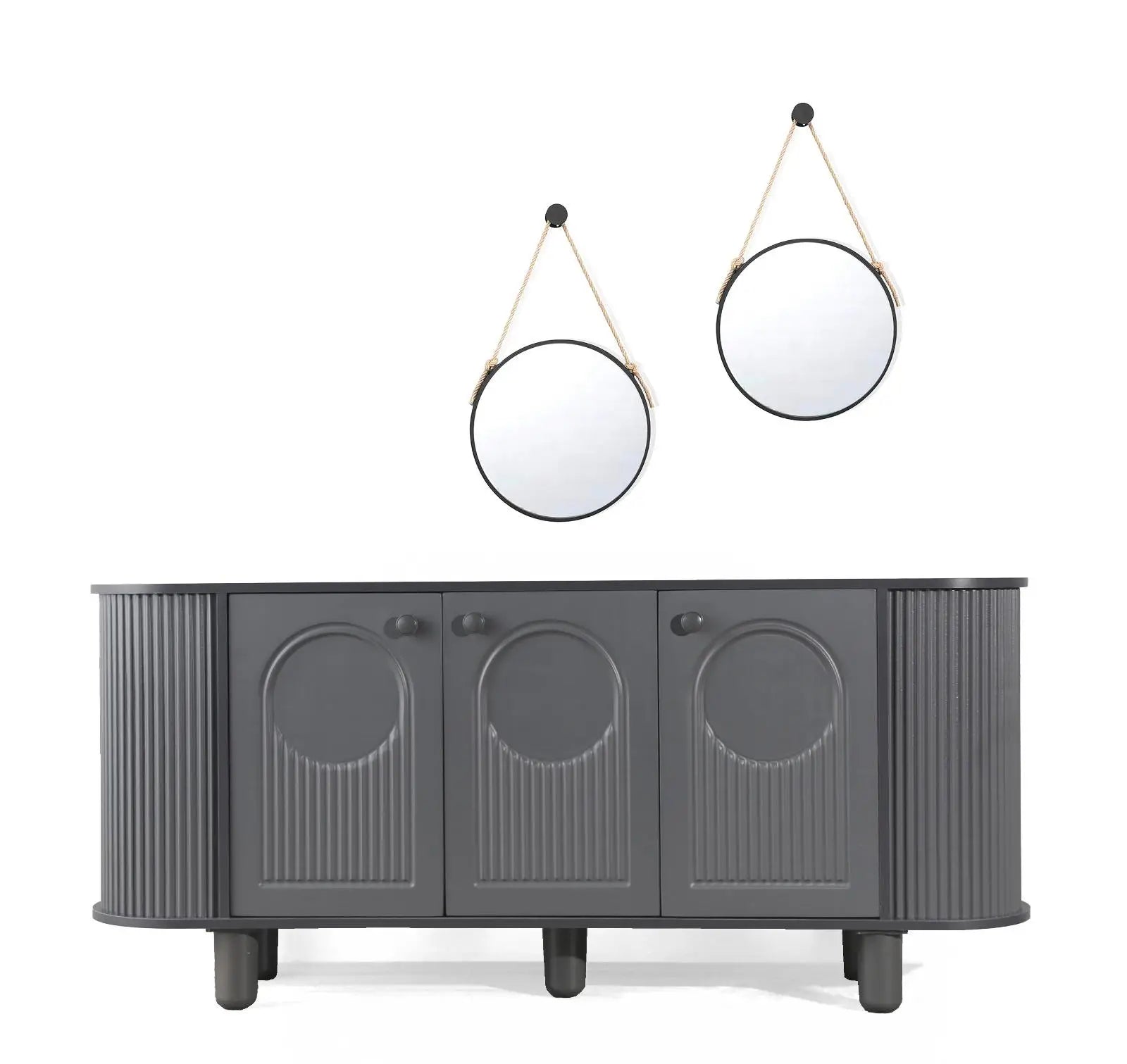 Modern Luxury Wooden Panel Living Room Coffee Table Furniture Set-DOSIN DS2475 Home Furniture Hot Selling