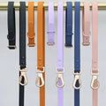 Wholesale Luxury Fashion Adjustable Dog Collar Lead Set Small Waterproof Soft PVC Personalized Custom Brand Logo Name Tag