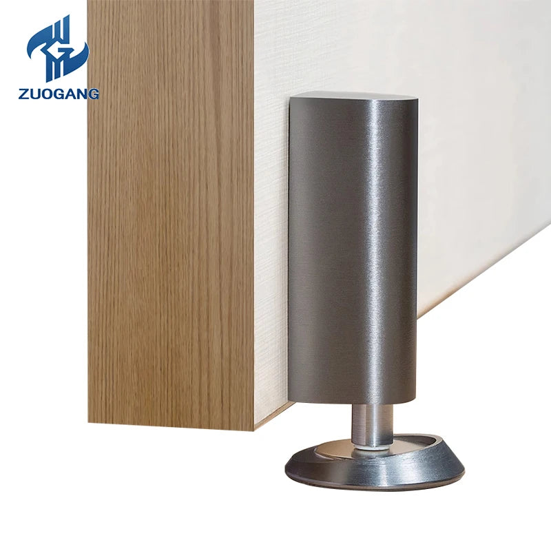 Floor Standing Magnetic Door Stopper with 3M Adhesive No Drilling Required for Home Office Bedroom Door Stopper