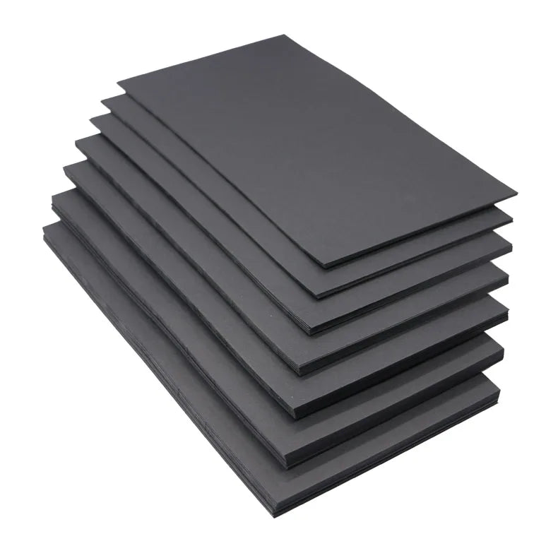Paper Pulp Cardboard Black Card Board Sheet Black Paper Roll