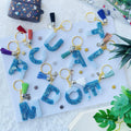 Back Mirror 26 Letters Set with Holes Silicone Mold for Candles Home Decoration Ld 3D Animal Mold Clay Mold