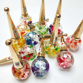New Most Popular Flower Shape Organic Natural Dried Flower Cuticle Care Oil Customize Manufacturers Bottles Packing and Flavor