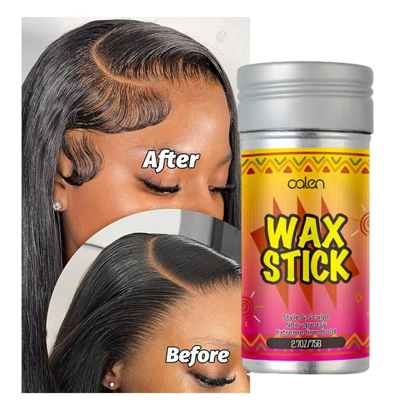 Oalen Private Label Strong Hold Vegan Hair Wax Stick Styling Organic for Curly Hair with Edge Control and Texturizing Effect