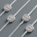 Custom Eco-Friendly Clothing Seal String Hang Tags with Custom Color & Sustainable Design for Garment Shoes & Bags