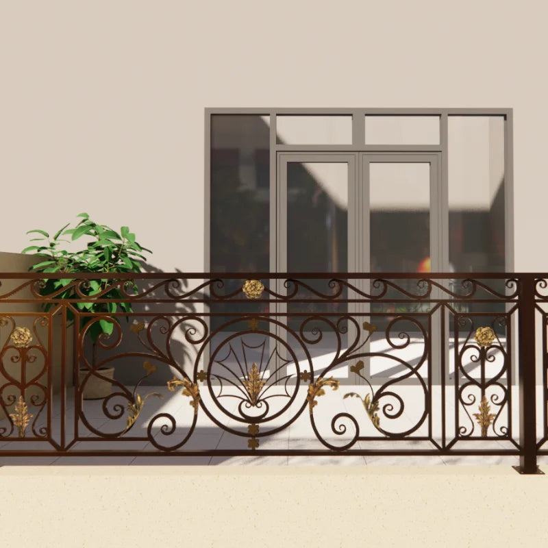 Custom Iron Balcony Railings Stylish Durable Solutions to Add Safety and Beauty to Any Home Architecture