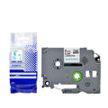 Tatrix TZ213 TZe213 TZ-213 TZe-213 6mm Blue on White Compatible Laminated Label Tape Cartridge for Brother P Touch PT-1000