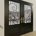 Custom Wrought Iron Gate Doors  Stylish Secure & Durable Entry Solutions for Homes Villas and Commercial Buildings