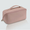 Large-Capacity Makeup Bag Leather Cosmetic Bag Women Multifunction Toiletries Organizer for Girl Travel Outdoor Activities