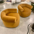 Creative Modeling Leisure Style Comfortable Lounge Chair Lazy Solid Wood Chairs Single Seater Armchair MegaBDM