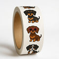 Custom Round Paper Gift Stickers Adhesive Labels for Packaging Thank You Seals MegaBDM