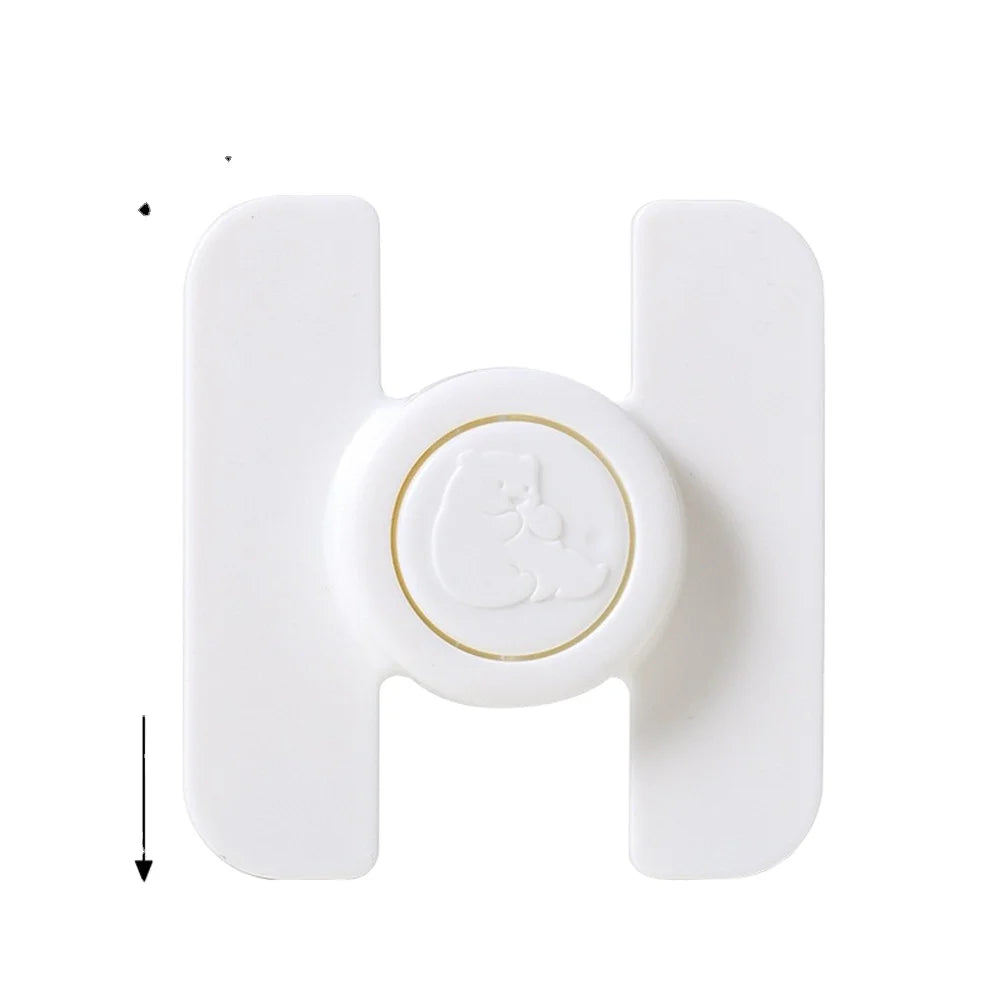 Childproof Refrigerator Lock Baby Safety French Fridge Door Lock Freezer Lock Cupboard Locks for Children